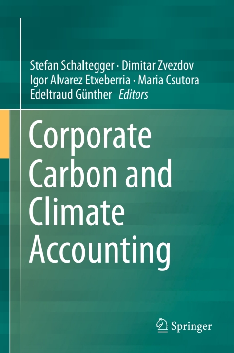 Cover image for book Corporate Carbon and Climate Accounting