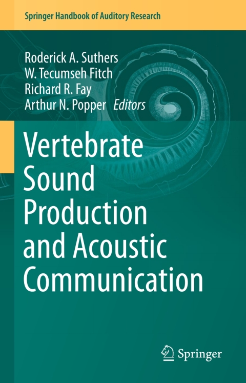 Cover image for book Vertebrate Sound Production and Acoustic Communication