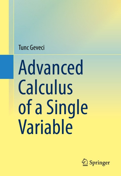 Cover image for book Advanced Calculus of a Single Variable