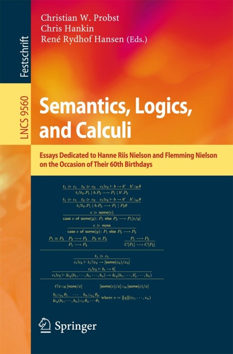 Cover image for book Semantics, Logics, and Calculi