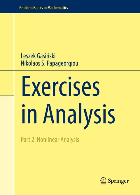 Cover image for book Exercises in Analysis