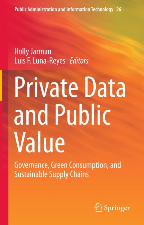 Cover image for book Private Data and Public Value