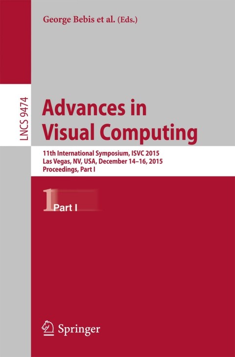 Cover image for book Advances in Visual Computing