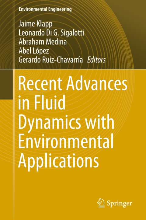 Cover image for book Recent Advances in Fluid Dynamics with Environmental Applications