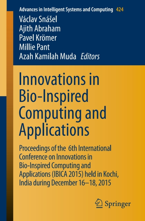 Cover image for book Innovations in Bio-Inspired Computing and Applications