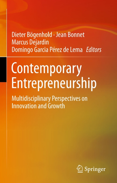 Cover image for book Contemporary Entrepreneurship