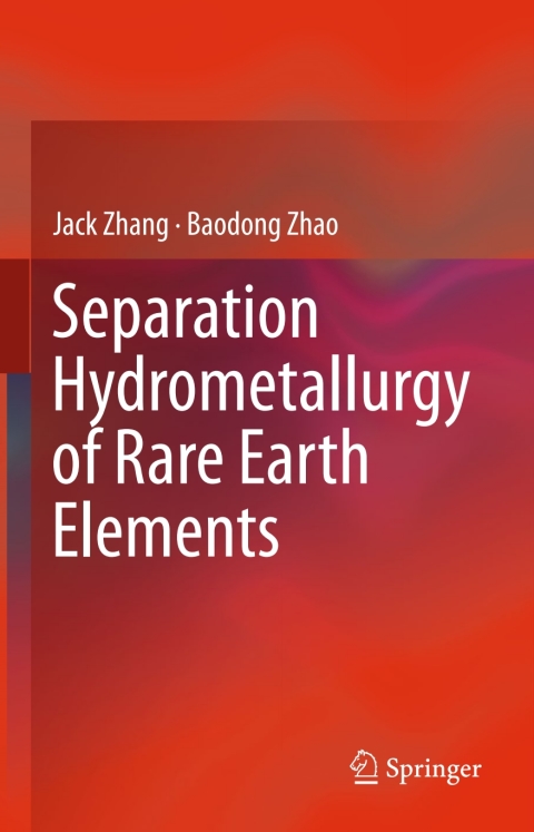 Cover image for book Separation Hydrometallurgy of Rare Earth Elements