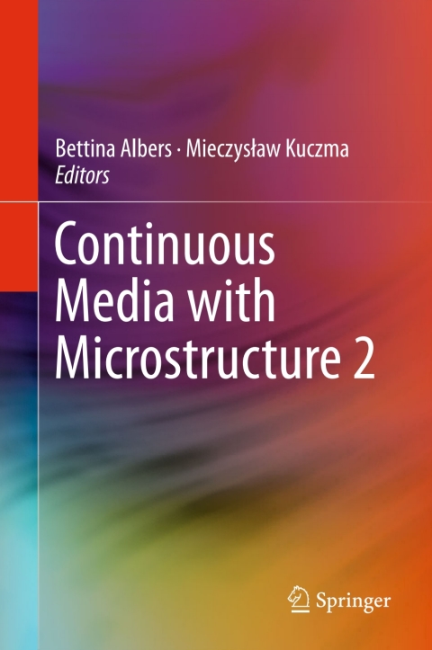 Cover image for book Continuous Media with Microstructure 2