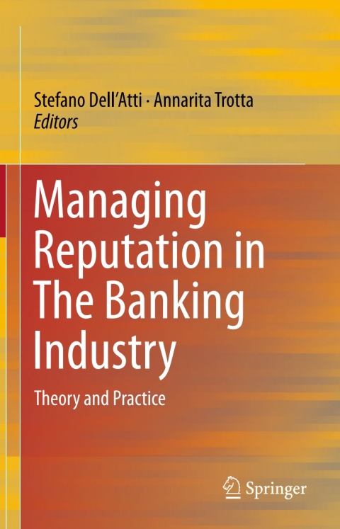 Cover image for book Managing Reputation in The Banking Industry