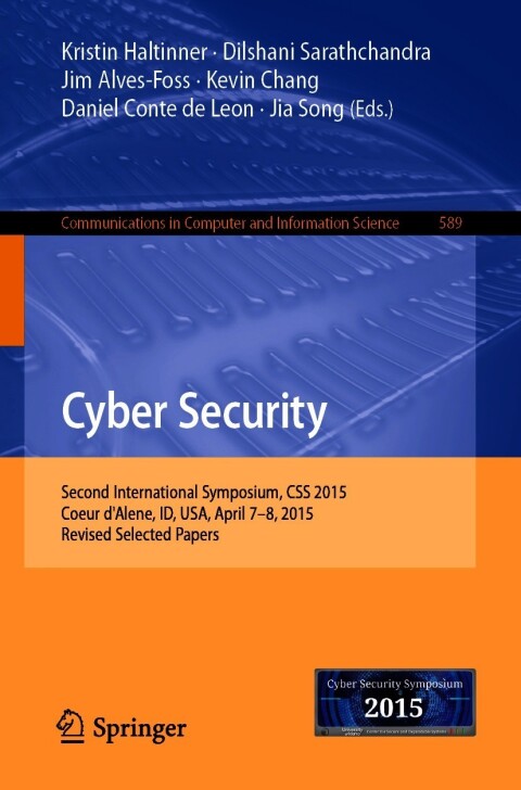 Cover image for book Cyber Security