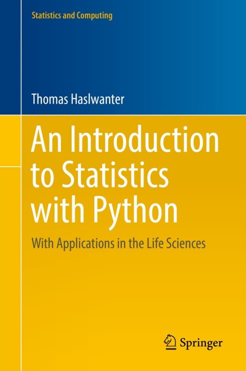 Cover image for book An Introduction to Statistics with Python