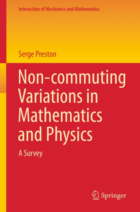 Cover image for book Non-commuting Variations in Mathematics and Physics