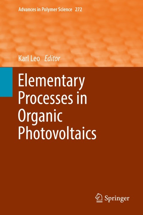 Cover image for book Elementary Processes in Organic Photovoltaics
