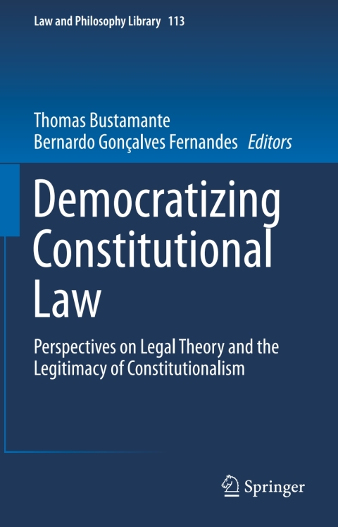 Cover image for book Democratizing Constitutional Law