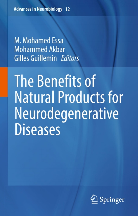 Cover image for book The Benefits of Natural Products for Neurodegenerative Diseases
