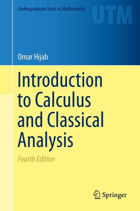 Cover image for book Introduction to Calculus and Classical Analysis