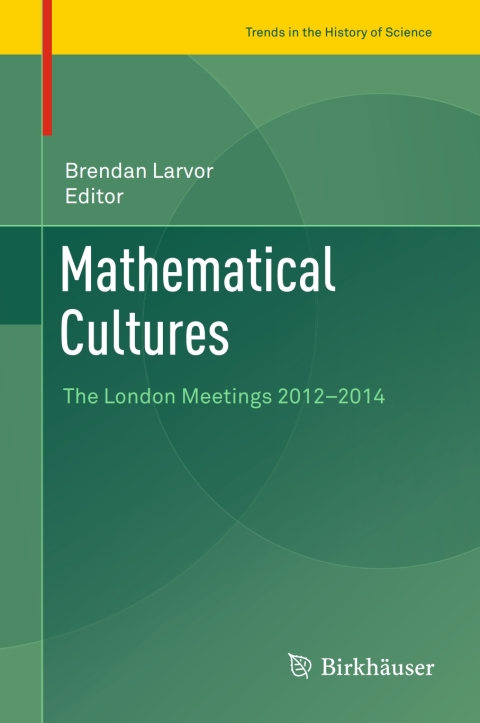 Cover image for book Mathematical Cultures