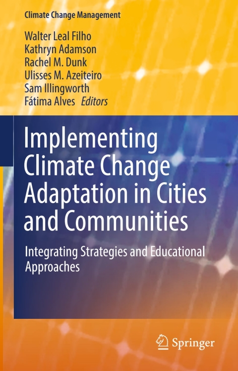 Cover image for book Implementing Climate Change Adaptation in Cities and Communities