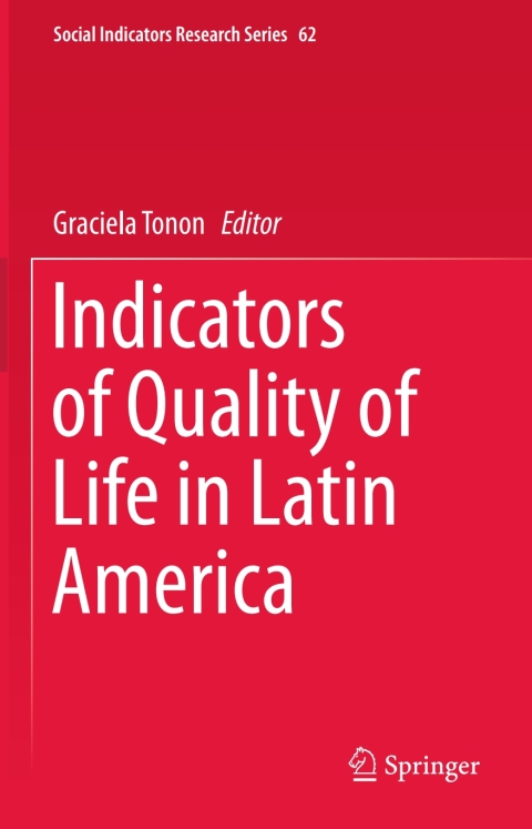 Cover image for book Indicators of Quality of Life in Latin America