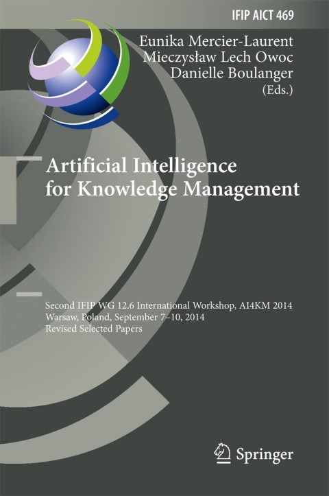 Cover image for book Artificial Intelligence for Knowledge Management