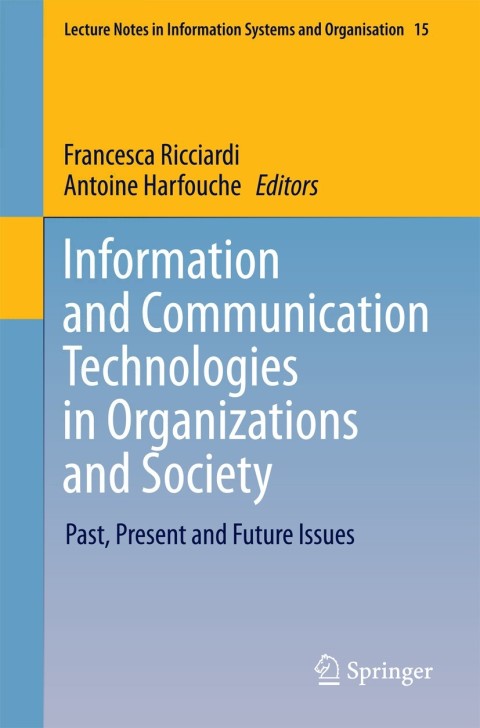 Cover image for book Information and Communication Technologies in Organizations and Society
