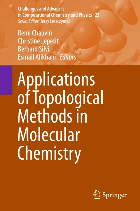 Cover image for book Applications of Topological Methods in Molecular Chemistry