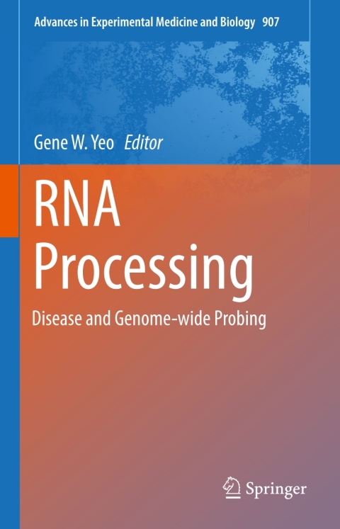 Cover image for book RNA Processing