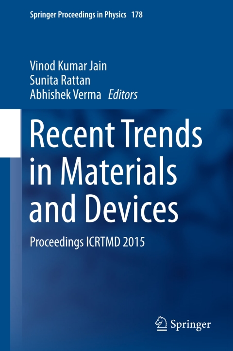 Cover image for book Recent Trends in Materials and Devices
