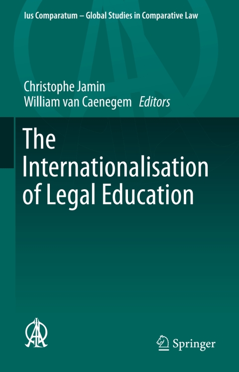 Cover image for book The Internationalisation of Legal Education
