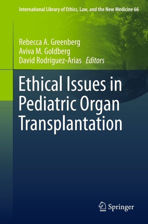 Cover image for book Ethical Issues in Pediatric Organ Transplantation