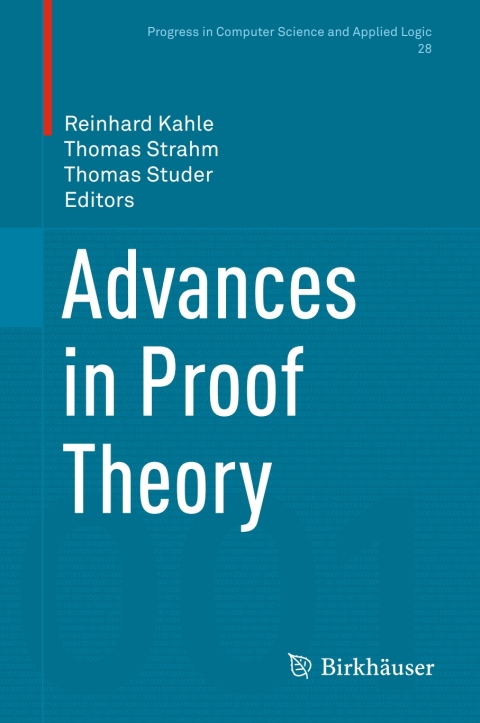 Cover image for book Advances in Proof Theory