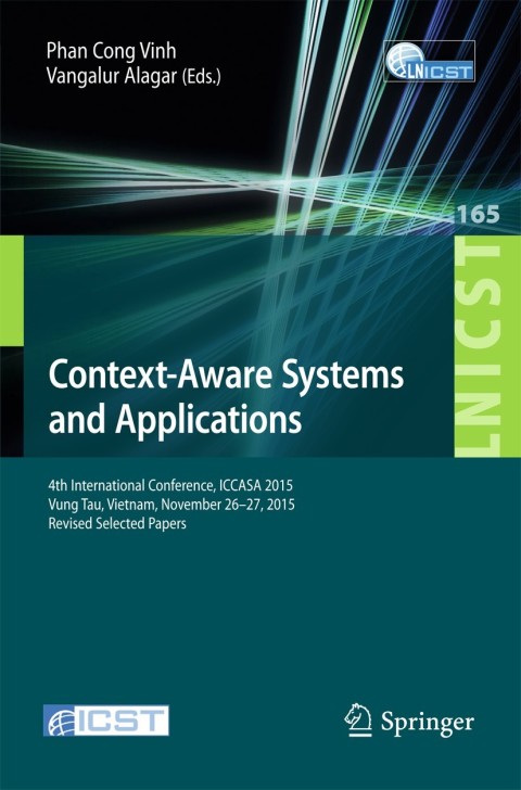 Cover image for book Context-Aware Systems and Applications