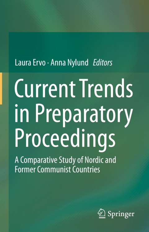 Cover image for book Current Trends in Preparatory Proceedings