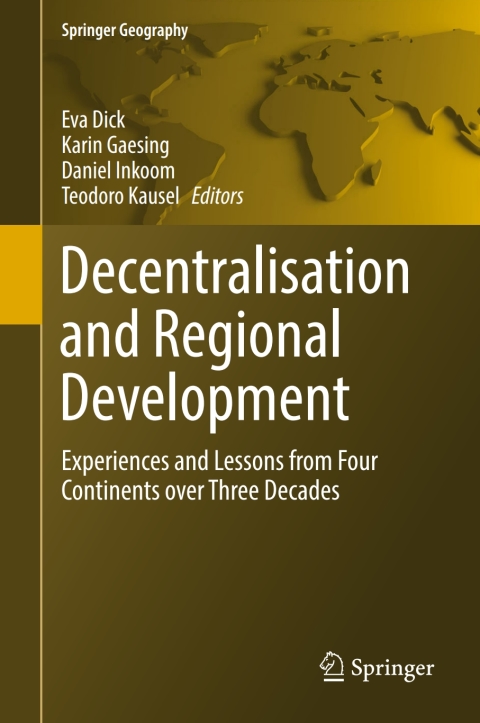 Cover image for book Decentralisation and Regional Development