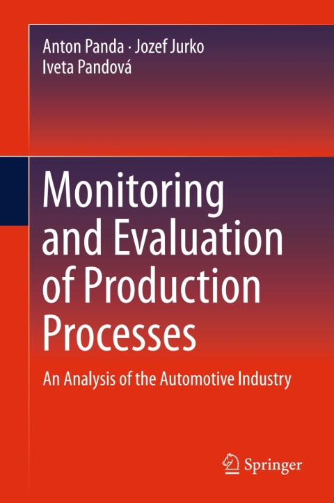 Cover image for book Monitoring and Evaluation of Production Processes