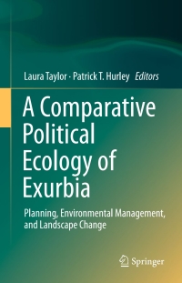 Cover image: A Comparative Political Ecology of Exurbia 9783319294605