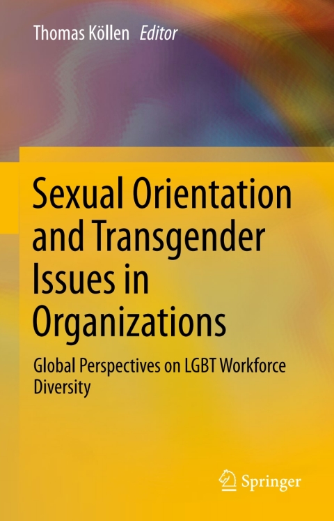 Cover image for book Sexual Orientation and Transgender Issues in Organizations