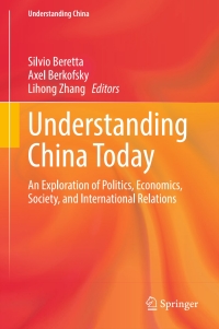 Titelbild: Understanding China Today 9783319296241
