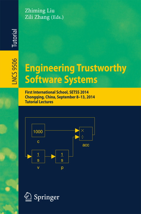 Cover image for book Engineering Trustworthy Software Systems