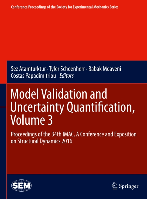Cover image for book Model Validation and Uncertainty Quantification, Volume 3