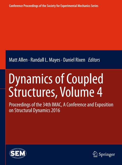 Cover image for book Dynamics of Coupled Structures, Volume 4
