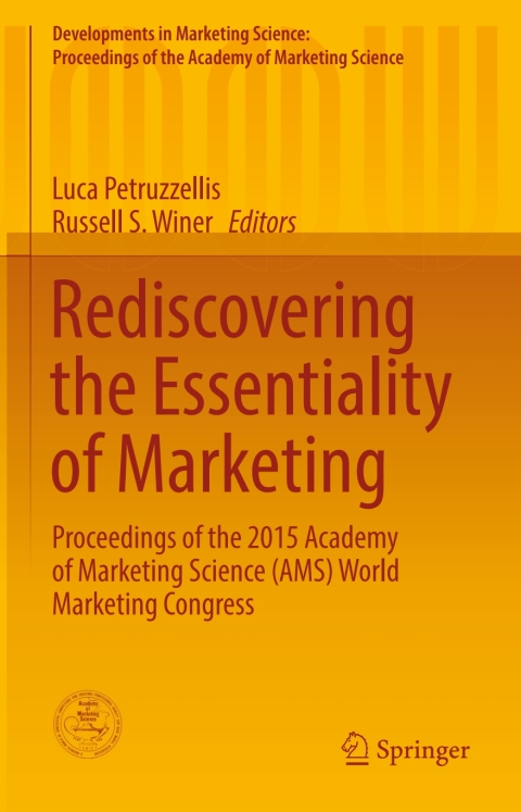 Cover image for book Rediscovering the Essentiality of Marketing