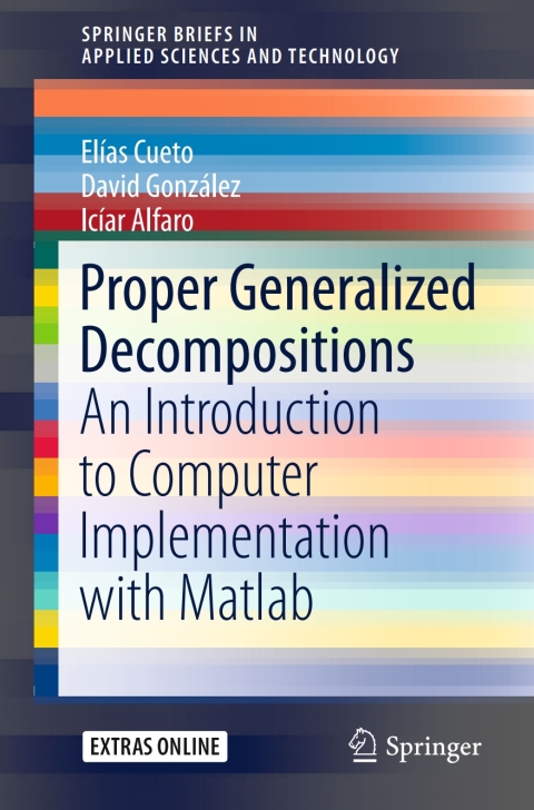 Cover image for book Proper Generalized Decompositions