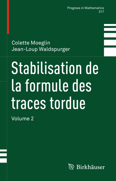 Cover image for book Stabilisation de la formule des traces tordue