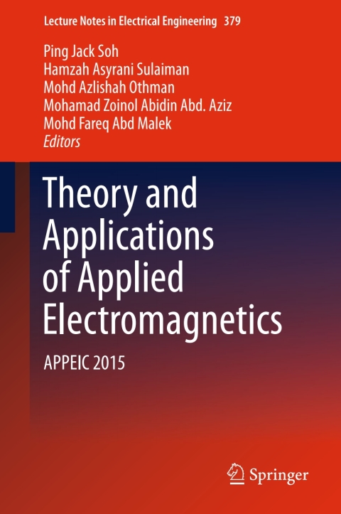 Cover image for book Theory and Applications of Applied Electromagnetics
