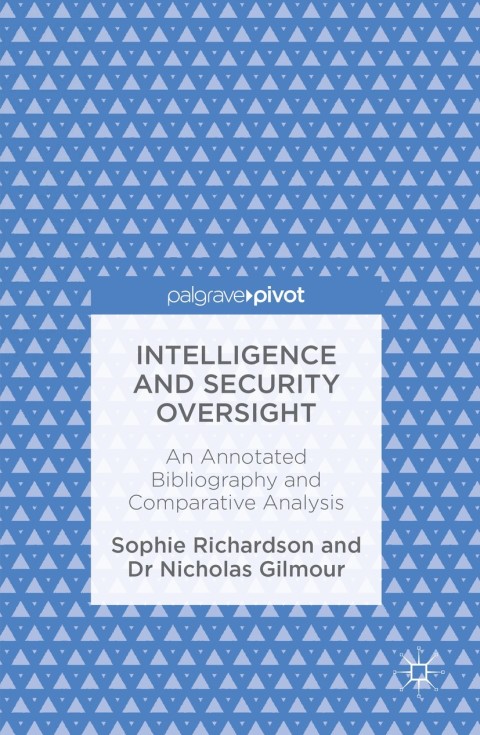 Cover image for book Intelligence and Security Oversight