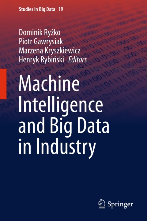 Cover image for book Machine Intelligence and Big Data in Industry