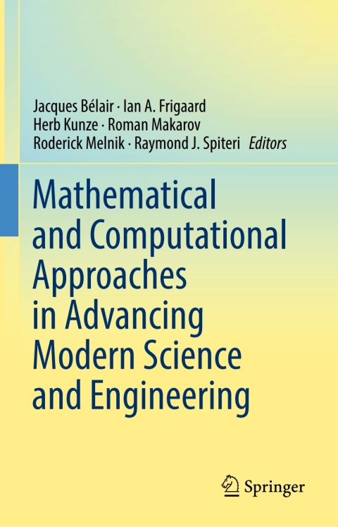 Cover image for book Mathematical and Computational Approaches in Advancing Modern Science and Engineering