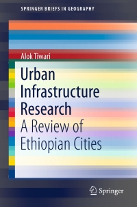 Cover image: Urban Infrastructure Research 9783319304014