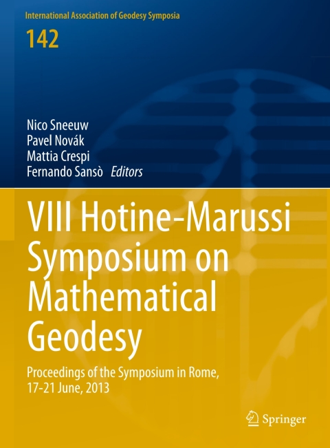 Cover image for book VIII Hotine-Marussi Symposium on Mathematical Geodesy